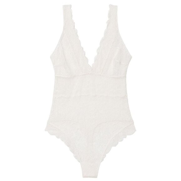 Victoria Secret The Lacie Plunge Bodysuit Size XL - Picture 3 of 8